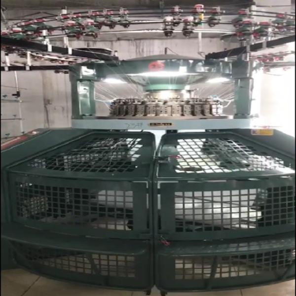 Quality Standing Hair Open Width Circular Knitting Machine 5.5KW 120KGS wholesale