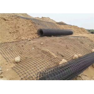 width 5.9m 35KN Polyethylene Plastic Mesh For Roadbed