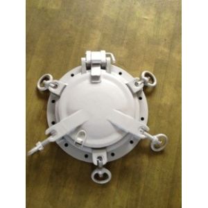 Storm Cover Hinged Circle Custom Marine Windows Side Scuttle