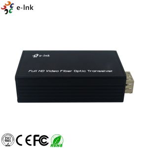 Mini HDMI Fiber Optic Extender with external stereo audio