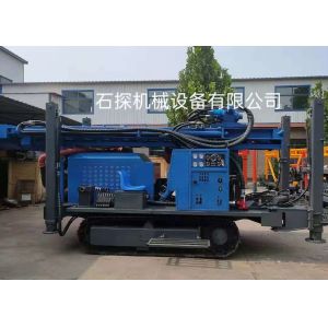 Customized Color St 400 Meters Depth Pneumatic Borewell Machine