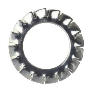 DIN6798 (A) Galvanization / Plain Serrated Lock Washers With External Teeth