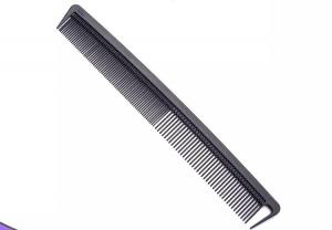 Cheap Personalized Fiber Barber Hair Styling Comb Common PP Plastic Thin Tooth for sale