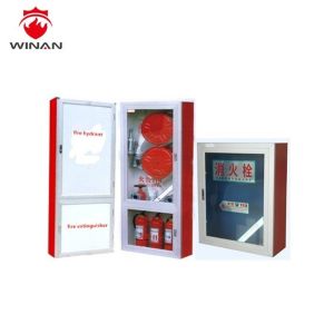 Single Jacket Hose Recessed Fire Hose Reel Cabinet For Fire Extinguisher