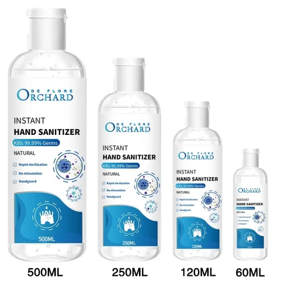 Quality PET Material Bottle Hand Sanitizer Gel Customized Volume Aromatherapy wholesale