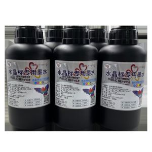 Scratch Resistance Epson UV Varnish For Crystal Label Substrate