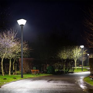 Ip65 Waterproof ABS Solar Street Light Powered All In One Integrated Led 20W