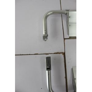 Blue 210cm 44cm Ambulance Collapsible Scoop Stretcher With Straps Manually