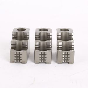HIGH PRECISION HARDENED JAWS FOR HYDRAULIC CHUCK , HARD TOP JAWS OEM ODM