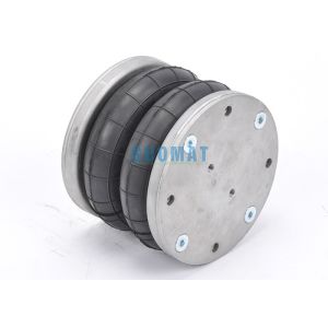 Double Type Convoluted Air Spring Bellow 4XM8 Threaded Hole Industrial Machine