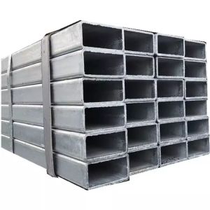 Cheap Q355B ERW Hollow Section Hot Dipped Galvanized Square Steel Pipe for sale