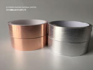 China Copper Foil Tape , Glass EMI Electrically Conductive Adhesive Tape aluminum foil tape on sale
