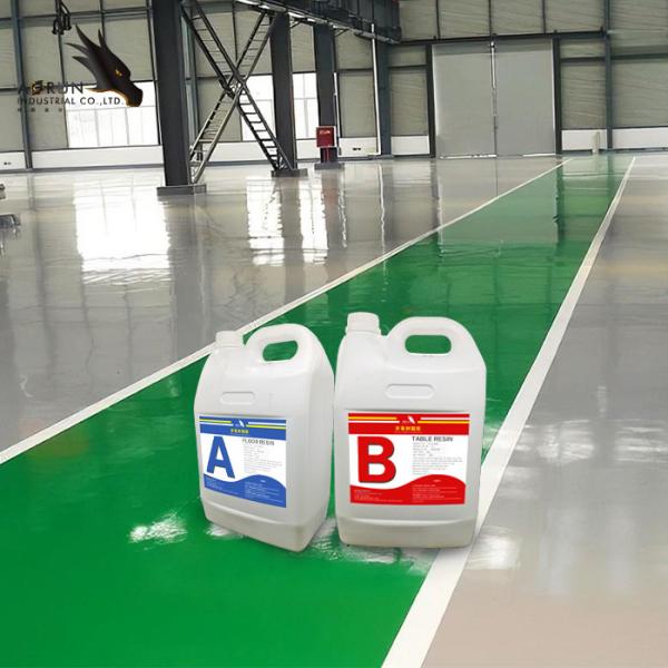 Scratch Resistant Self Leveling Epoxy Resin 90D Hardness For Floor Surface