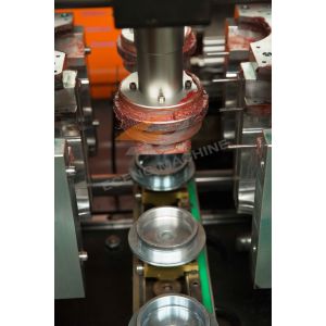 Big Neck Jar PET Bottle Blowing Machine , Blow Moulding Machine 1 Year Warranty