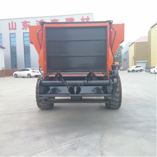 China High-Efficiency Tractor Mounted Fertilizer Spreader with Dual Disc and Hydraulic Control on sale