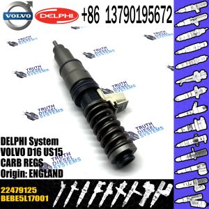 Common Rail DELPHI Fuel Injector BEBE5L17001 Diesel Fuel Injector 22479125