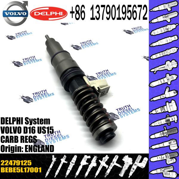 Quality Common Rail DELPHI Fuel Injector BEBE5L17001 Diesel Fuel Injector 22479125 wholesale