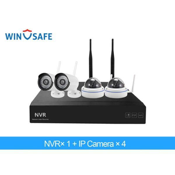 Quality 4 Channel HD IP NVR Security System wholesale