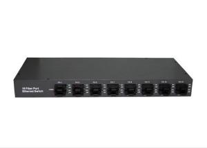 Cheap Vlan Mac 16 Port Ethernet Switch , 10 / 100 Base - Fx To 20KM - 100KM Ethernet Network Switch for sale