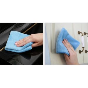 25*25cm Absorbent Microfiber multifunctional Square Car & Kitchen Cleaning Towel