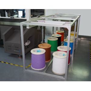 Multifunctional AC 220V Pay Off Machine , 400W Automatic Wire Spooling Machine