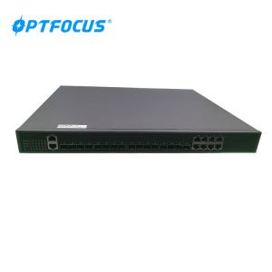 OEM ODM 8 Port Gpon Olt 8 PON Port 4 GE COMBO Port 2 10GE SFP+ Port