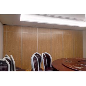 Cheap Sound Insulation Hotel Sliding Partition Walls Floor To Ceiling Aluminium System for sale