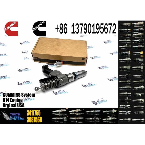 3087733 Diesel Fuel Injector N14 Common rail injector 3087560 3411752 3411765