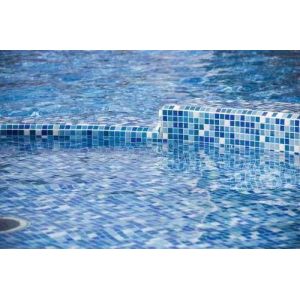 Coated PVC Pool Liner With Cleartarpaulin Pattern Temperature Resistant