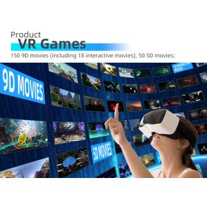 Shooting Motion VR Roller Coaster Chair Simulator With Flight Movies