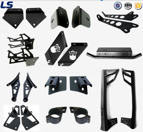 10" 20" Light Bar Hood Mount Bracket Kit for Jeep Wrangler 2007-2013