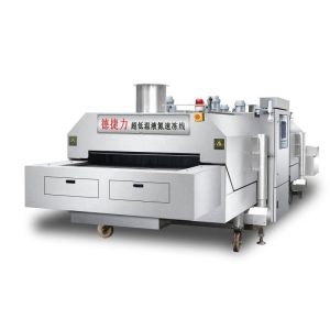 1800 KG/H Liquid Nitrogen Tunnel Freezer