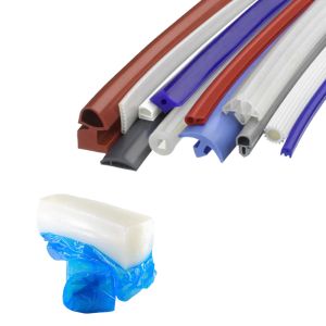 Fast Curing LSR Liquid Silicone Rubber with 40-50-60-70 Shore Hardness and 1:1 Mixing Ratio for Extrusion Applications