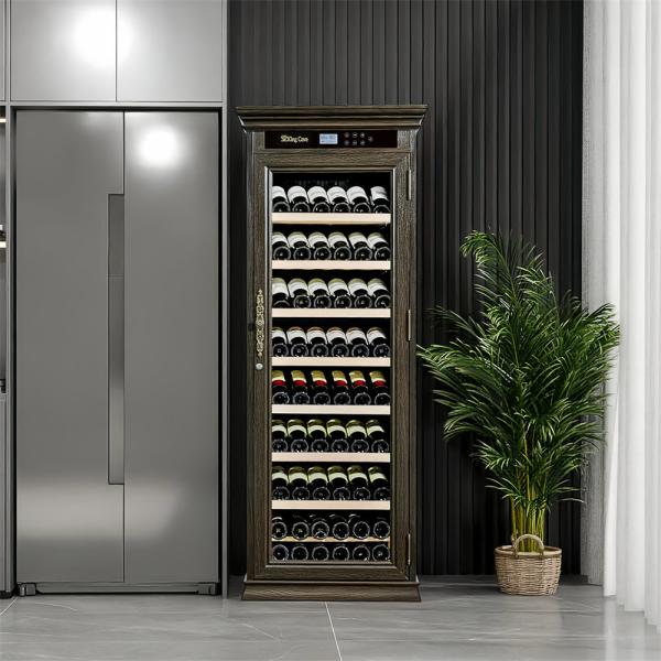 Quality Custom Wine Cooler Cabinet With Touch Control Panel And Locker wholesale