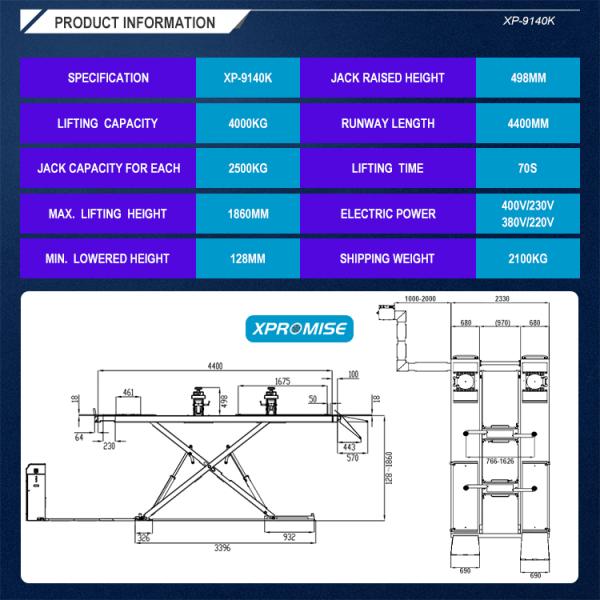 Scissors Lift / Wheel Alignment Car Lift