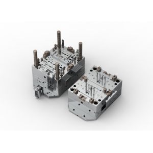 Transparent Housing (1*8) / Cold runner / Three-plates mold No.24307 & 24308