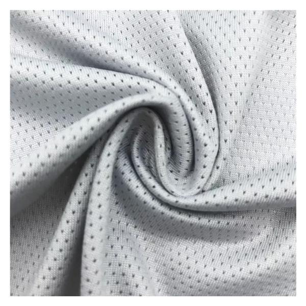 Sportswear Dri Fit Material, 100% Polyester Mesh Football Jersey Polyester Spandex Fabric