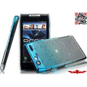 Fashion Rain Drop PC Cover Case For MOTO XT910 MAXX Multi Color High Quality