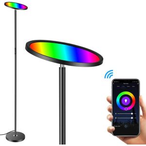 China 2700K-6500K 2000lm Smart Wifi Floor Lamp on sale