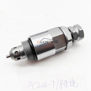 Support OEM Excavator Parts PC200-8 PC200-7 Hydraulic Pump Main Relief Valve 723