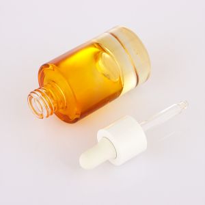 High Quality 30ml Fancy Essential Oil Square Plastic Dropper Bottles For