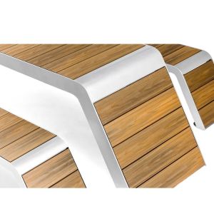 SGS Approved Park 200*65*75cm Picnic Table Bench Set