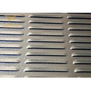 Ss304 Punch Louver Hole Aluminum Perforated Metal Sheet Plate Panel Used For