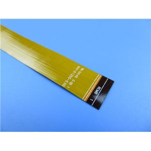 Dual Layer 0.25mm Flexible PCB Board With Polyimide Stiffener