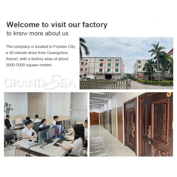 Turkish Main House Front Entry Exterior Safety Modern Steel Security Armored Turkey Door for Home