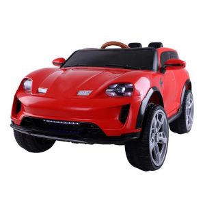 2-4 Years Age Range Electric Ride On Car with Remote Control and Leather Seat