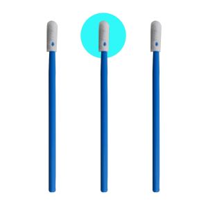 Cheap 3.2mm Mini Round Head Foam Tip Electronics Cleaning Swab With PP Stick for sale