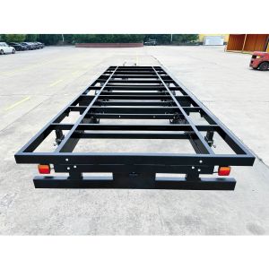 Three Axis Moving House Trailer Customizable Container Home Trailer ATM 4500kg