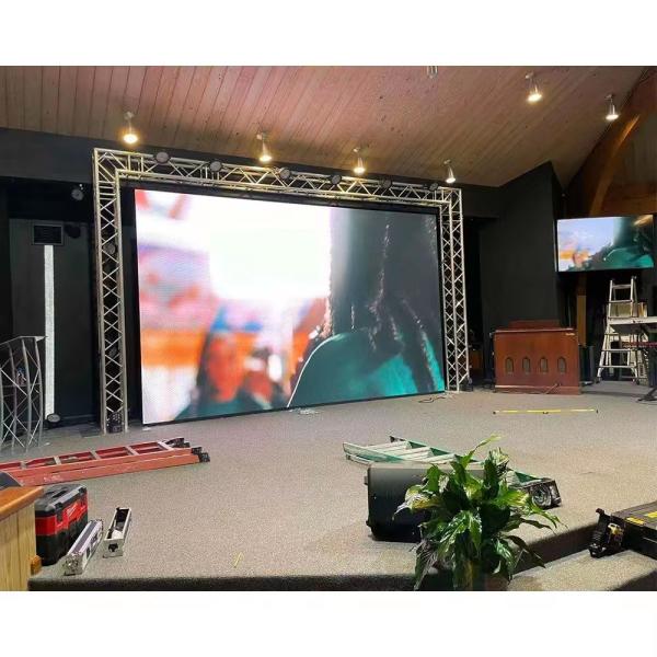 Quality P1.5mm HD Indoor Event Rental Display Screen Stage Background Video Wall wholesale