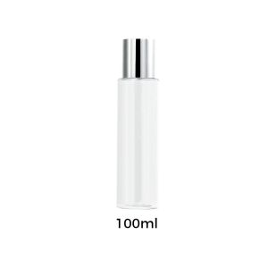 Custom PET Plastic Cosmetic Bottle 80ml with Screw Cap